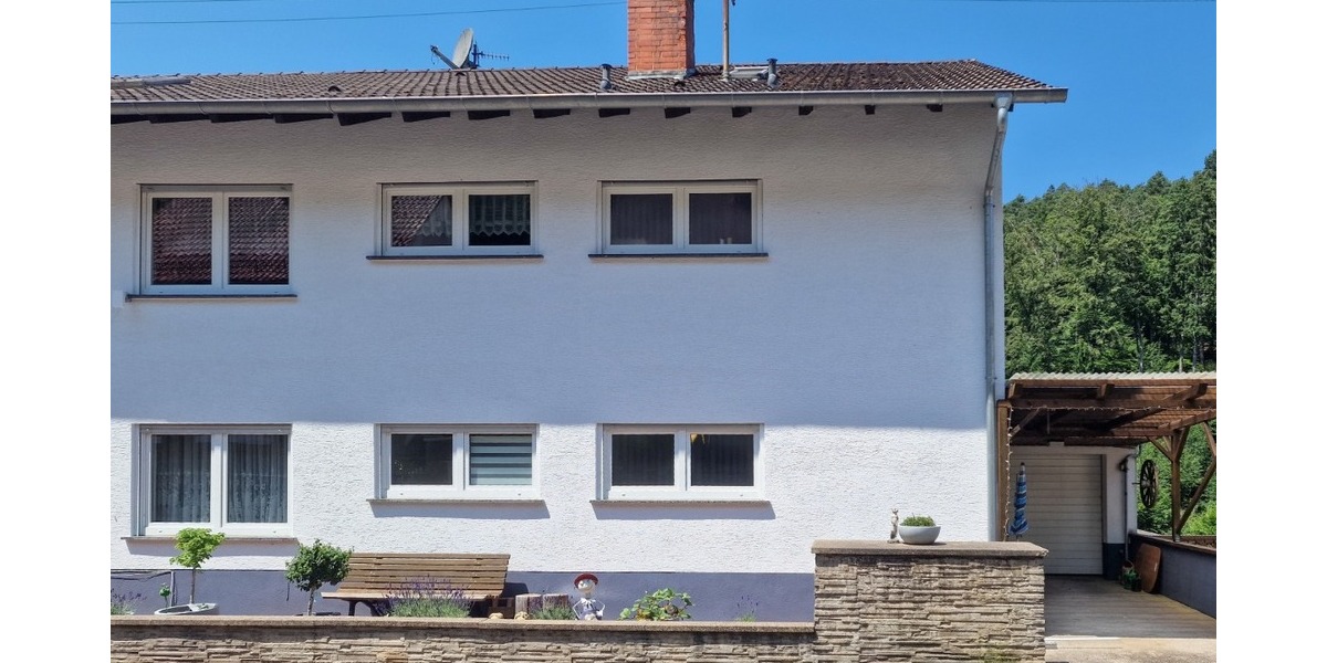 Zweifamilienhaus mit ELW, perfekt für Mehrgenerationen-Wohnen oder als Kapitalanlage in Weidenthal - Doppelhaushälfte Weidenthal | Angebot:26904978