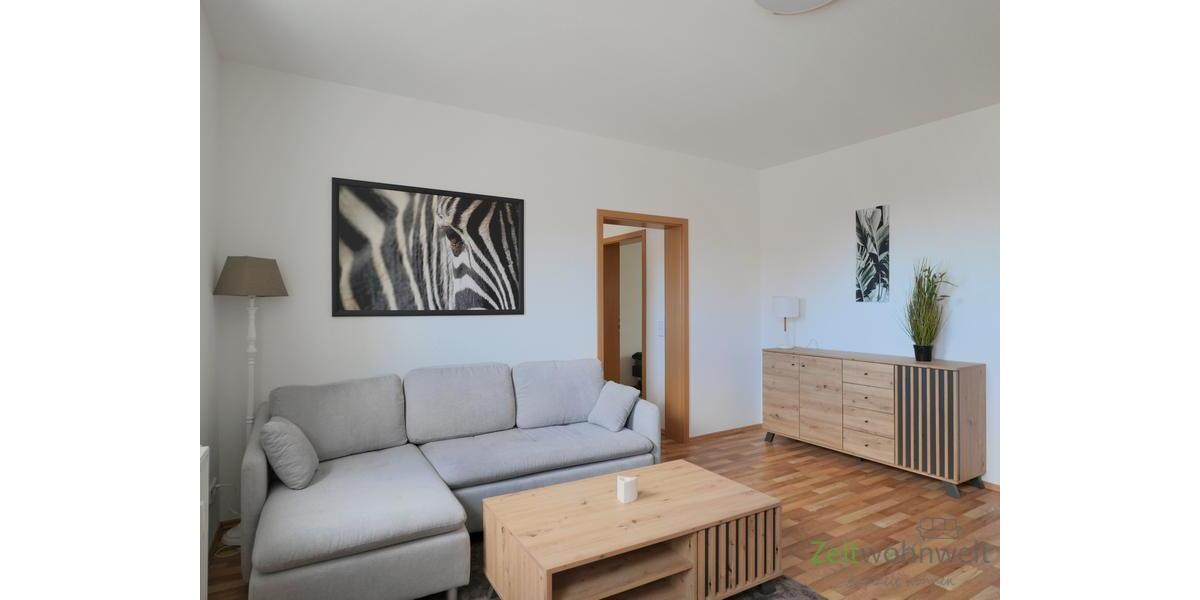 (EF1221_M) Halle: Trotha, helle, neu möblierte 3-Zimmer-Wohnung mit Waschmaschine, WLAN und PKW-Stellplatz - Etagenwohnung Halle (Saale) Trotha | Angebot:26876699