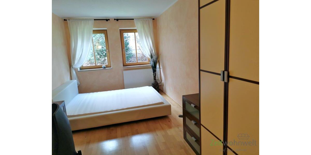 Blick ins Schlafzimmer