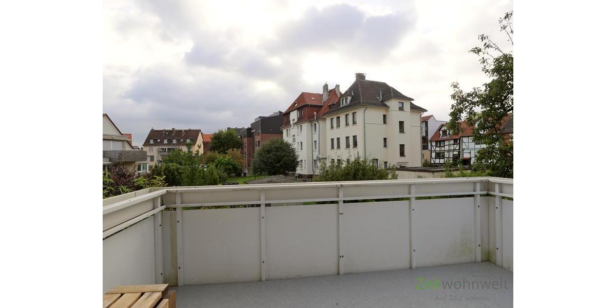 Balkon bei Regenwetter
