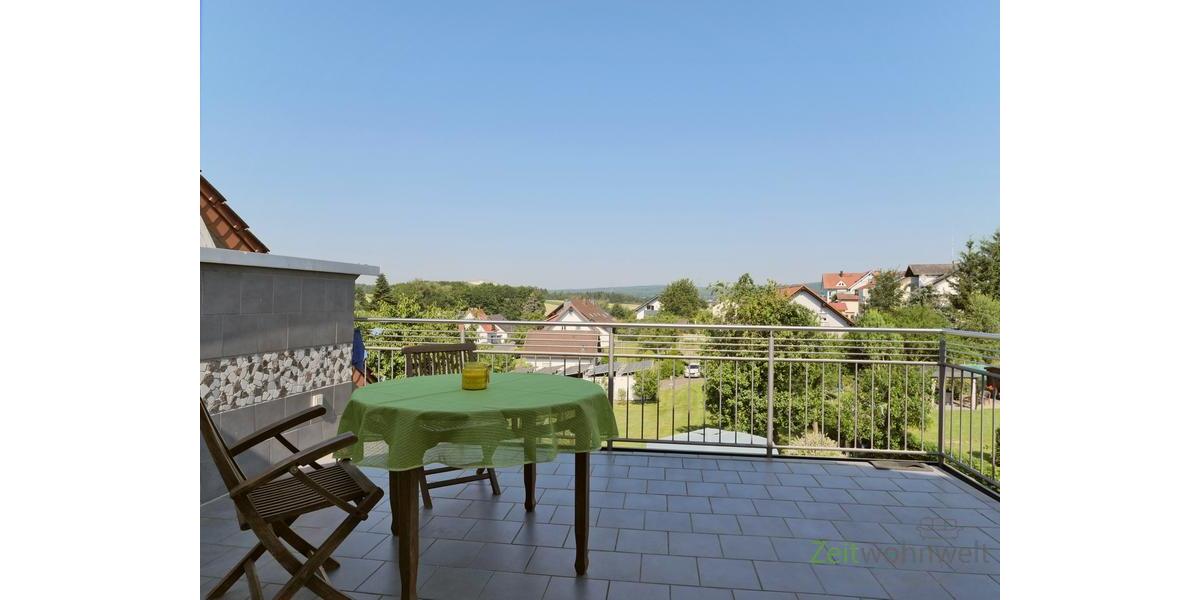 (EF1173_M) Fulda: Neuhof, möbliertes ruhiges Apartment mit großem Balkon im OT Hattenhof, WLAN inklusive - Etagenwohnung Neuhof Hattenhof | Angebot:23623982