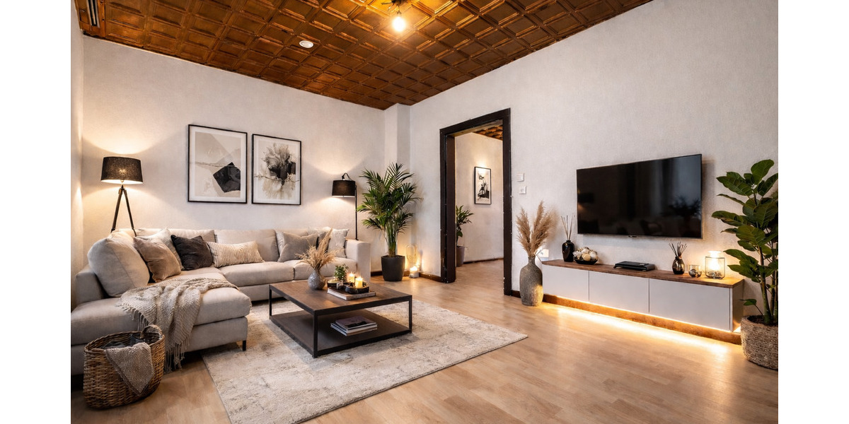 Einrichtungsbeispiel Wohnzimmer