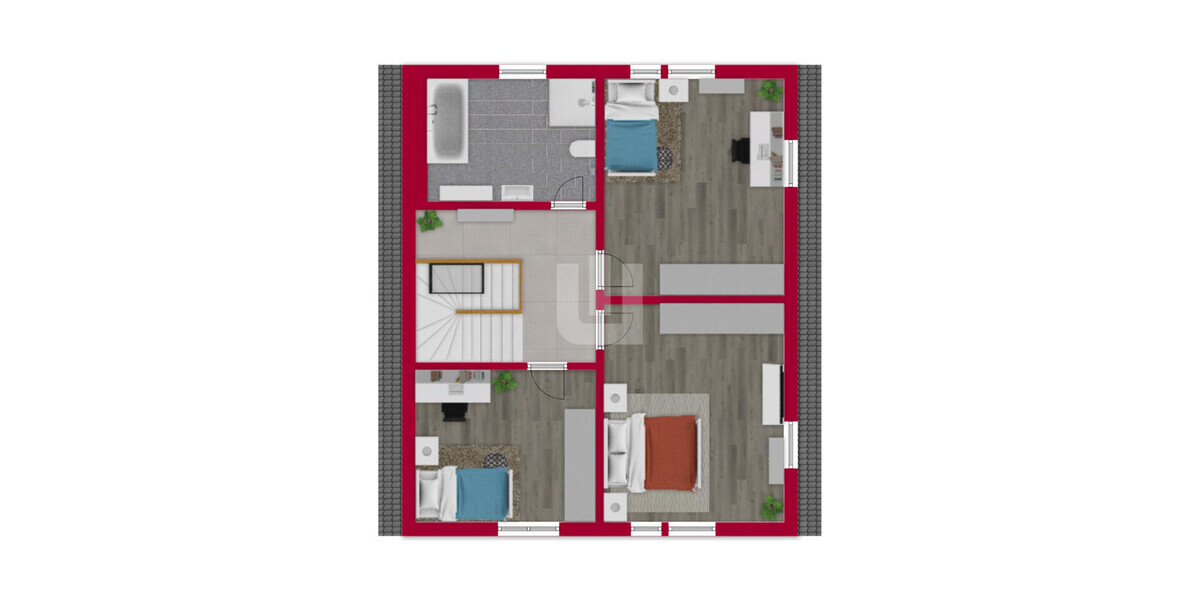 Grundriss Dachgeschoss