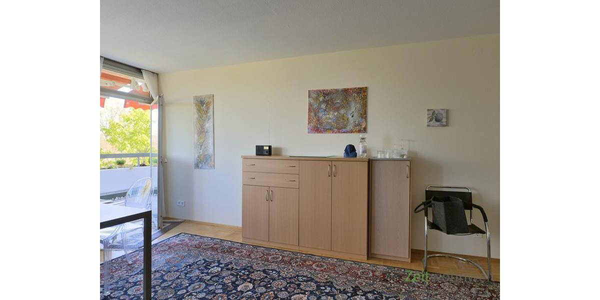 Blick zum Balkonausgang