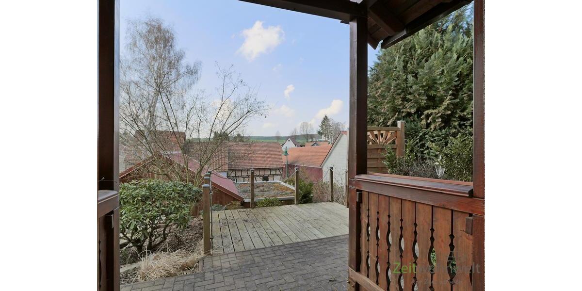 Blick aus der Eingangstür