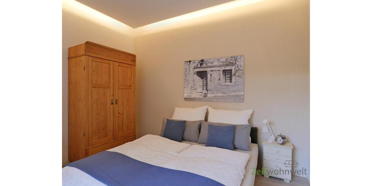 Blick ins Schlafzimmer
