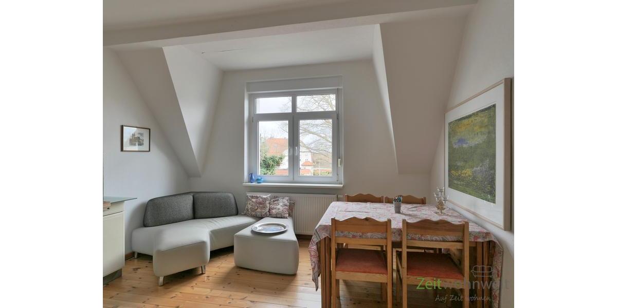 (EF1253_M) Magdeburg: Hopfengarten, möblierte 2-Zimmer-Wohnung Haushälfte mit separatem Eingang - Etagenwohnung Magdeburg Hopfengarten | Angebot:23624001