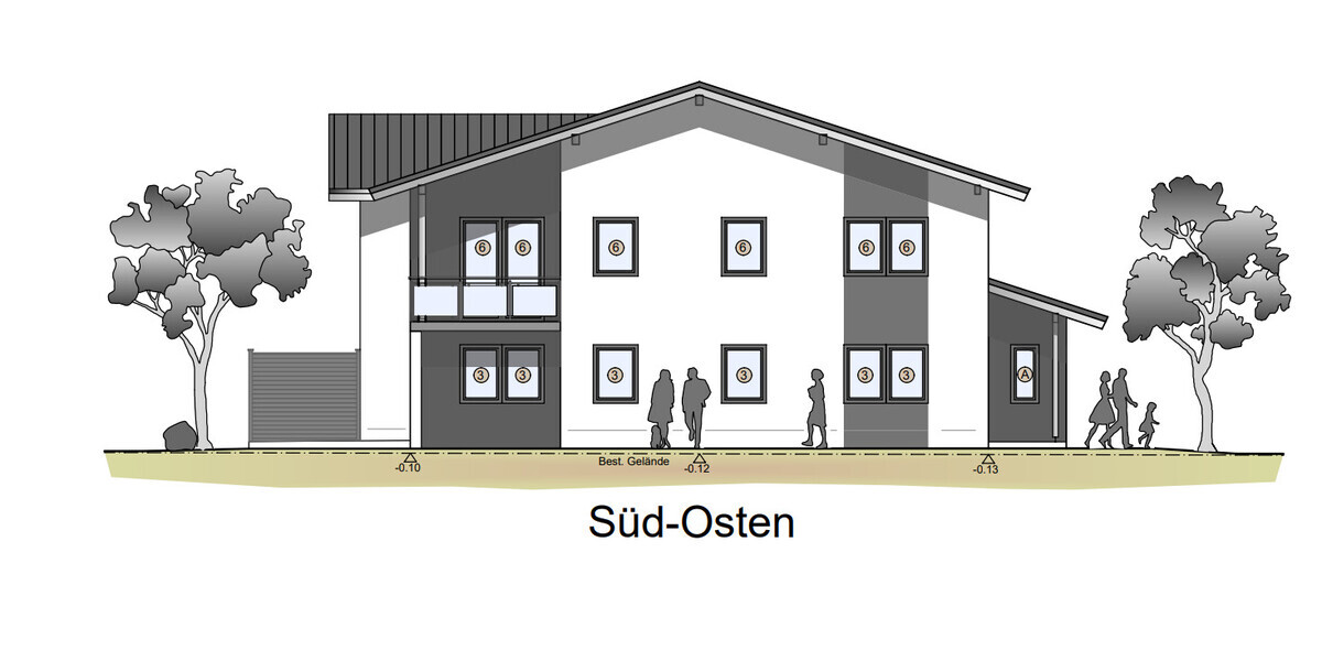 Ansicht Süd-Osten