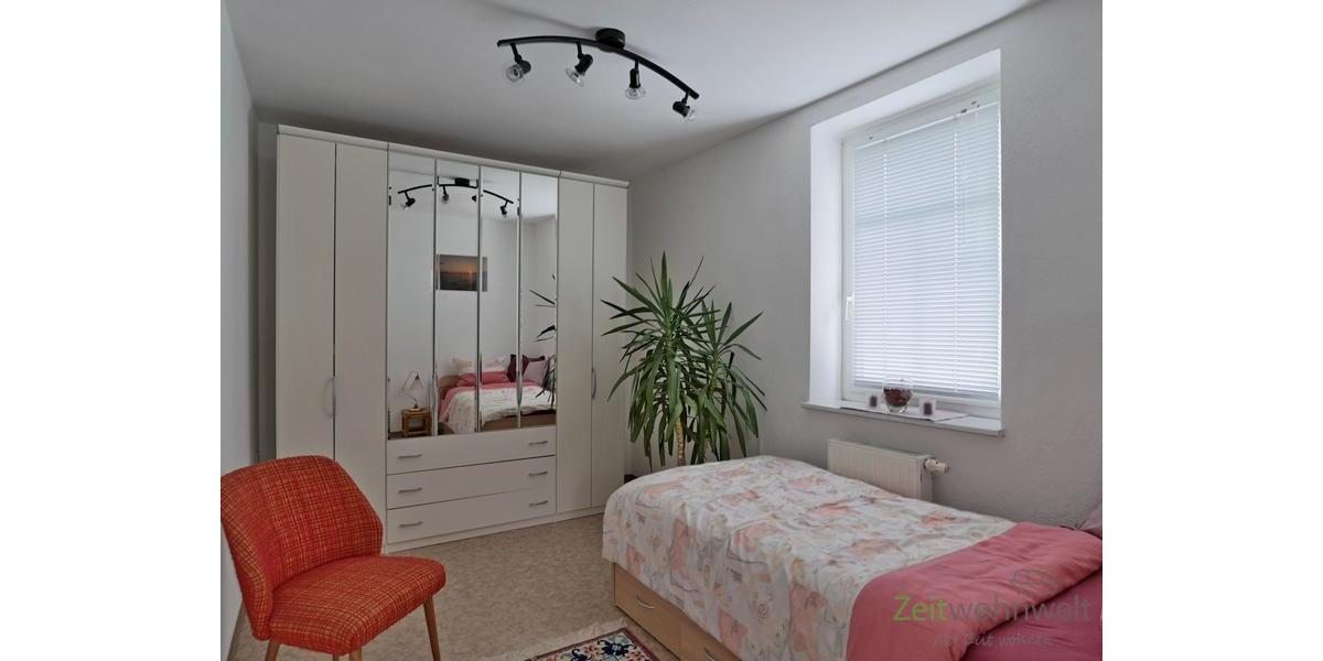 Blick ins Schlafzimmer