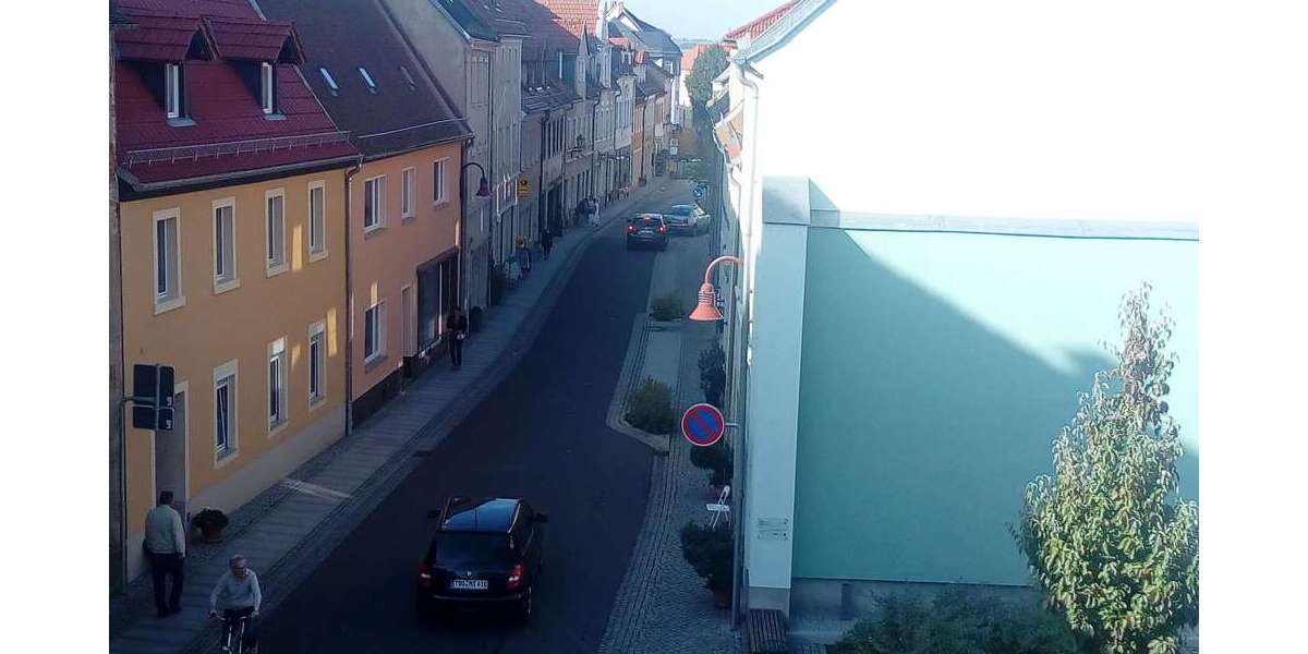 Blick aus dem Objekt