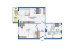 Komplett neu möblierte 2 Zimmer Wohnung mit Balkon. Flexibel ab 6 Monate zu vermieten! - Appartement Sachsen-Anhalt - Annaburg Annaburg | Angebot:25984847