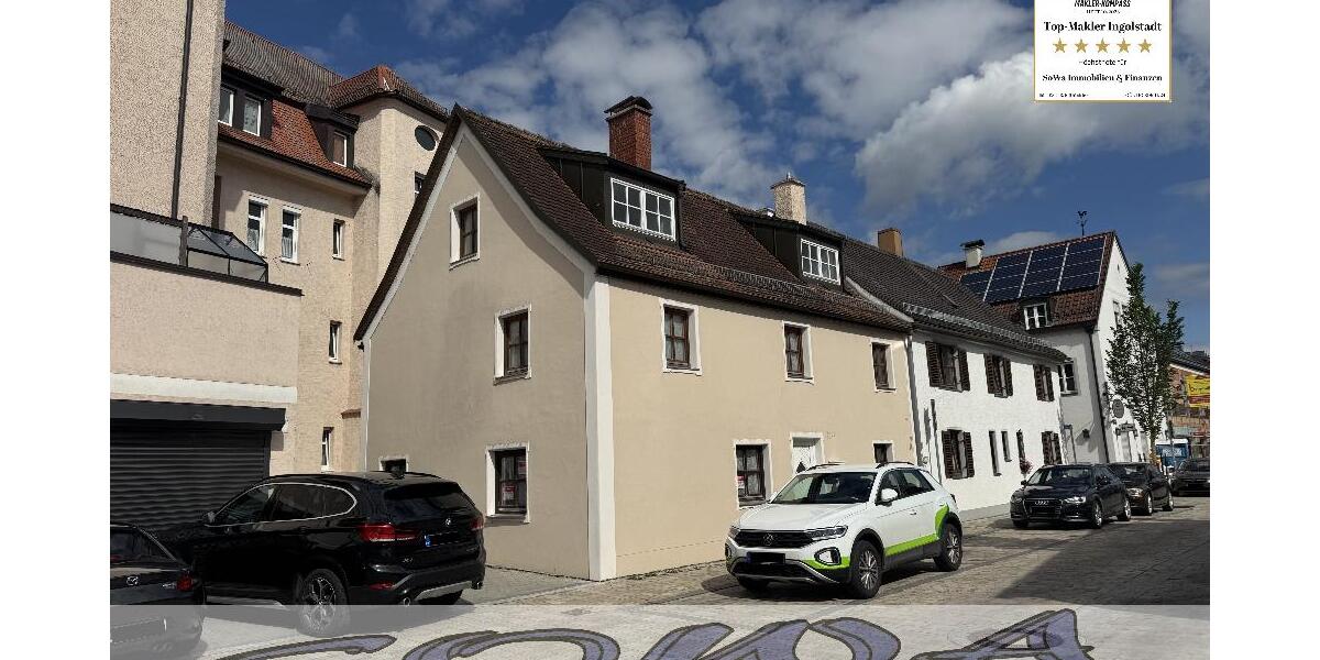 Charmantes Stadthaus in zentraler Lage in Neuburg - ideal für Familien oder Paare - Ein Objekt von Ihrem Immobilienpartner SOWA Immobilien und Finanzen - Mehrfamilienhaus, Wohnhaus Neuburg | Angebot:26897113