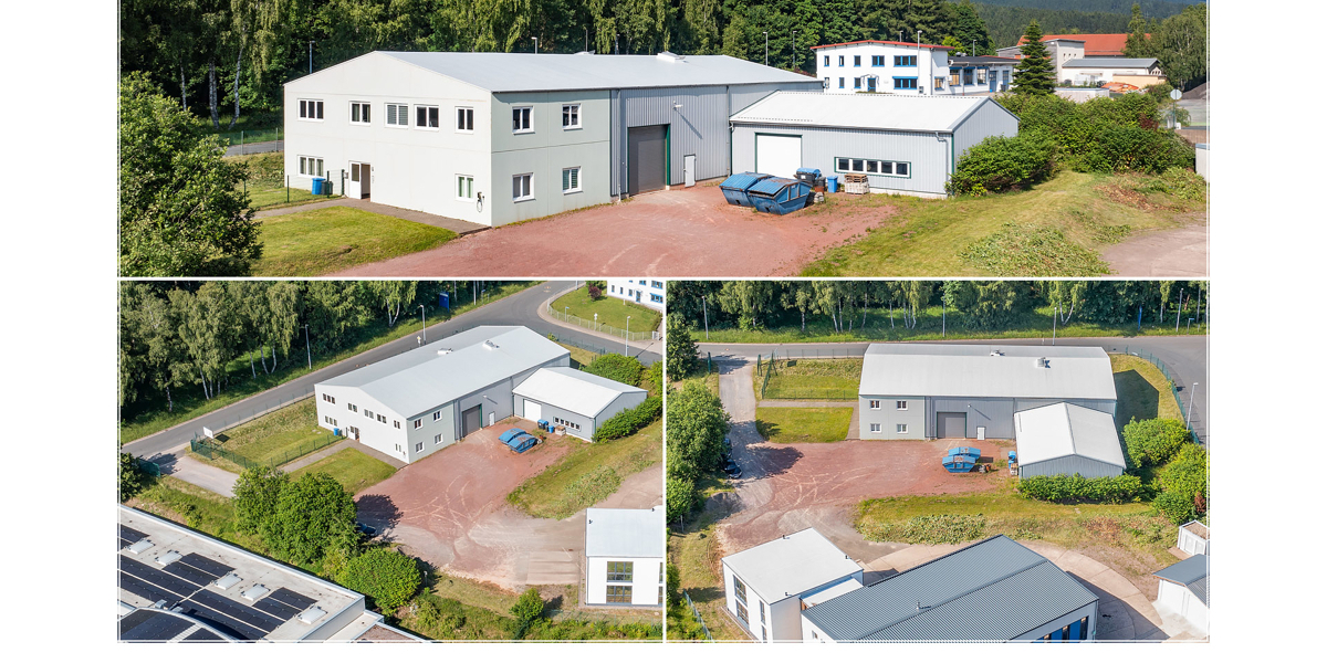 Moderne Gewerbeimmobilie mit klimatisierter Halle und Einliegerwohnung - Gewerbeobjekt Zella-Mehlis Mehlis | Angebot:26629637