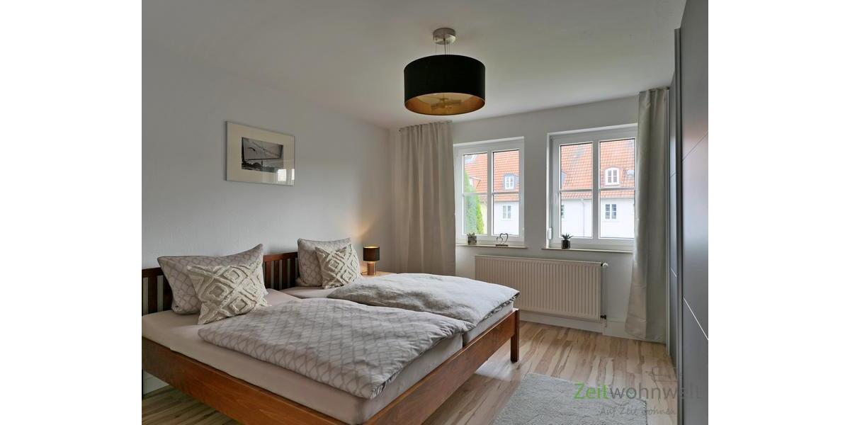 Blick ins Schlafzimmer