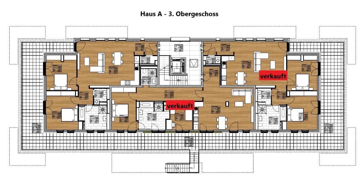 Haus A - 3. Obergeschoss