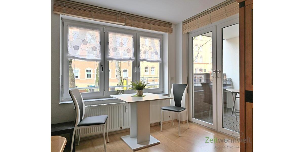 (EF0874_M) Erfurt: Brühlervorstadt, möblierte Wohnung mit PKW-Stellplatz, WLAN, Balkon, Aufzug nahe dem Amtsgericht - Etagenwohnung Erfurt Brühlervorstadt | Angebot:27234953