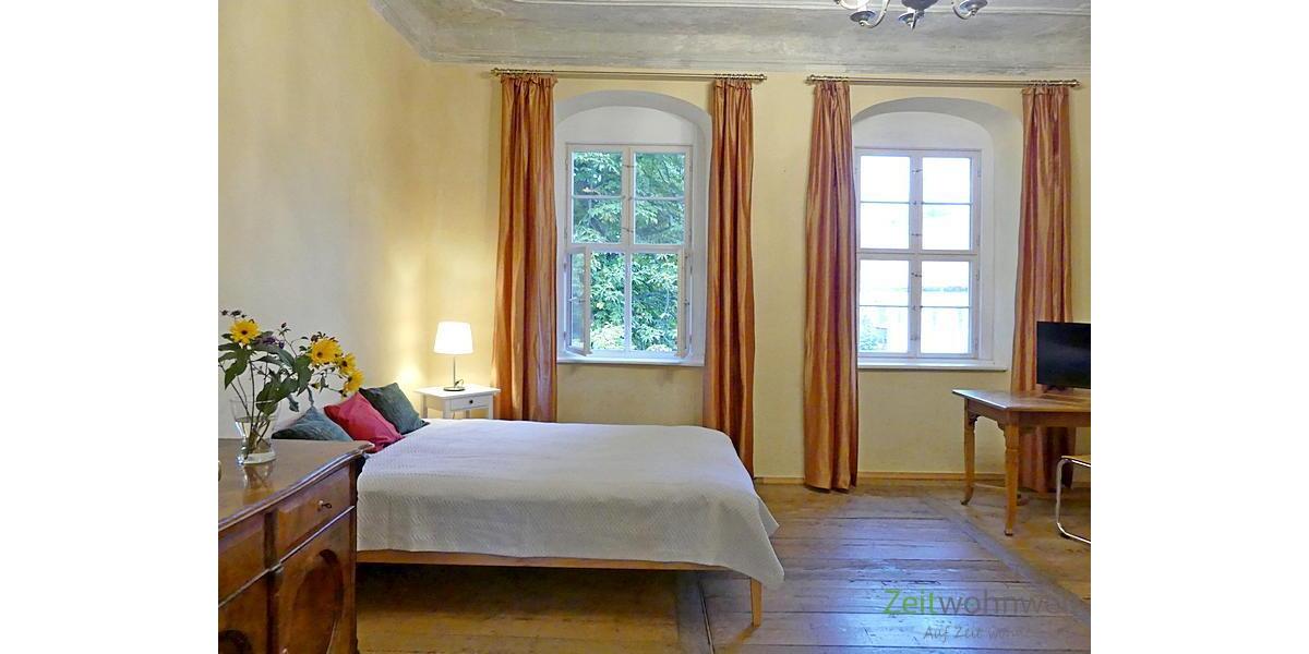 (EF0562_M) Dresden: Helfenberg, möblierte Wohnung im denkmalgeschütztem historischen Schloss, TV, WLAN inkl. - Etagenwohnung Dresden Helfenberg | Angebot:26876732