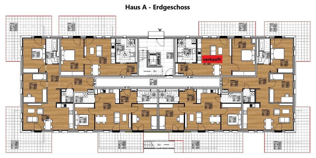 Haus A - Erdgeschoss