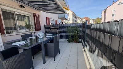 STADTNAH UND HELL MIT GROßER TERRASSE - Erdgeschoßwohnung Emmendingen | Angebot:27093401