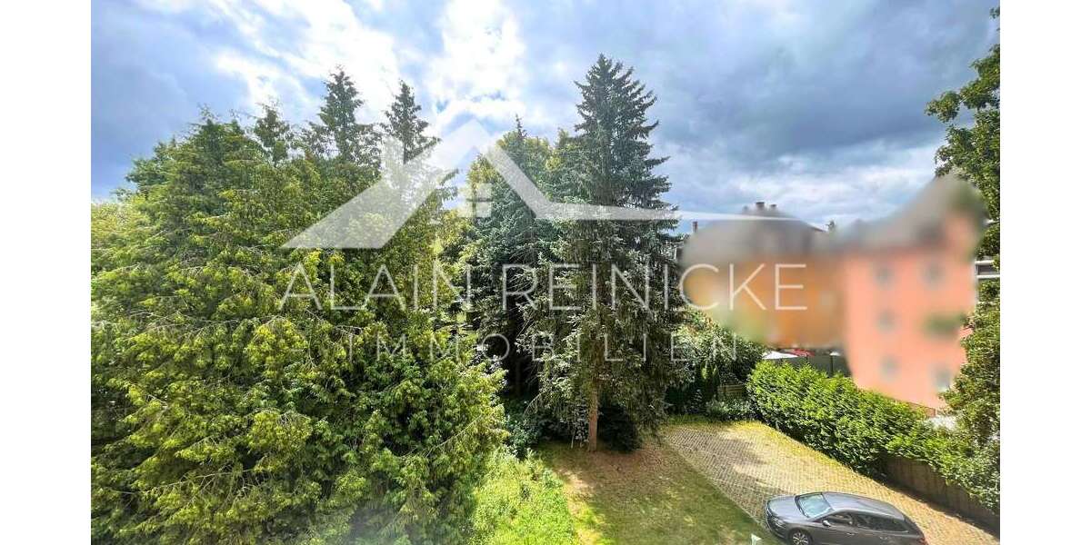 Blick vom Balkon