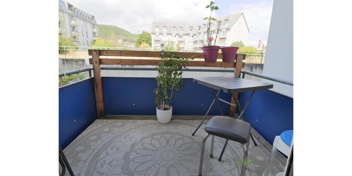 Blick auf den Balkon