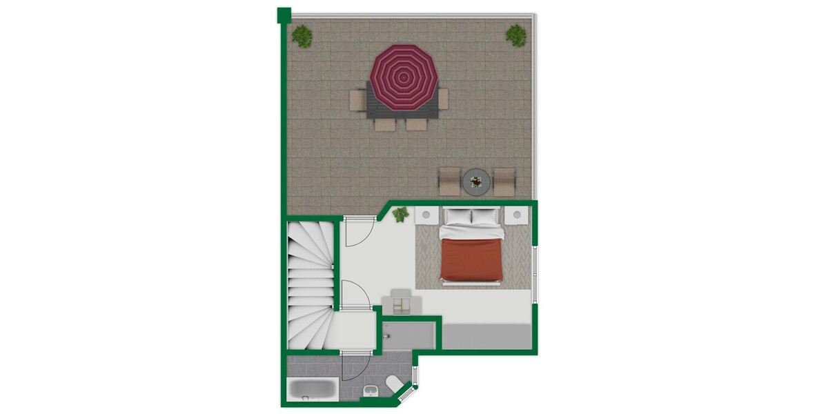 Grundriss-Skizze Anbau EFH DG