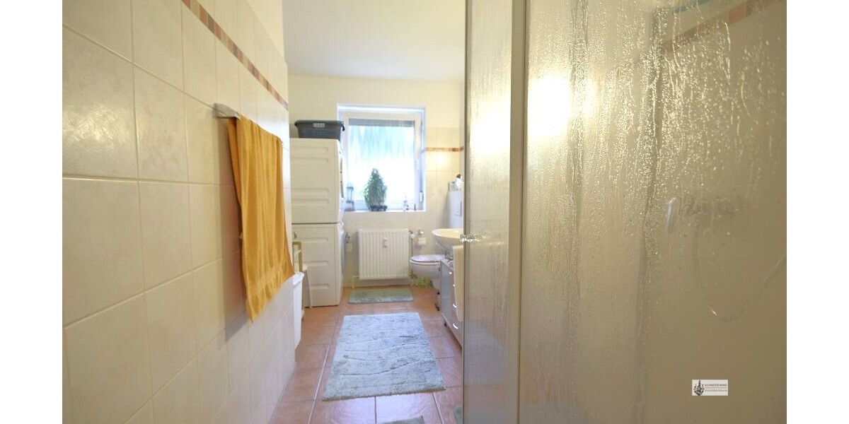 Blick ins Badezimmer