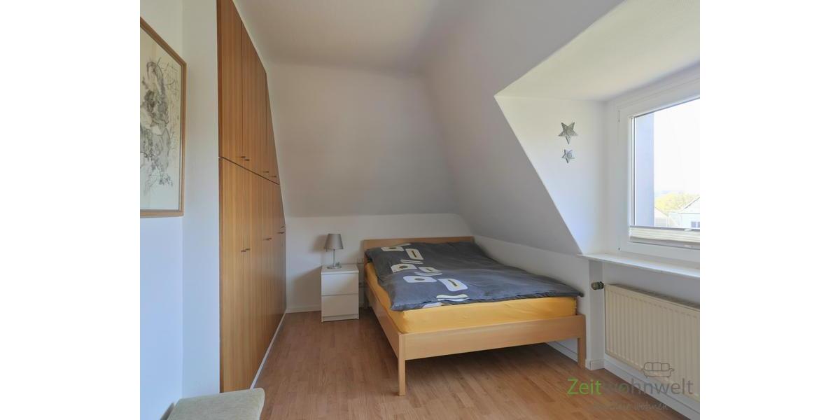 Blick ins Schlafzimmer