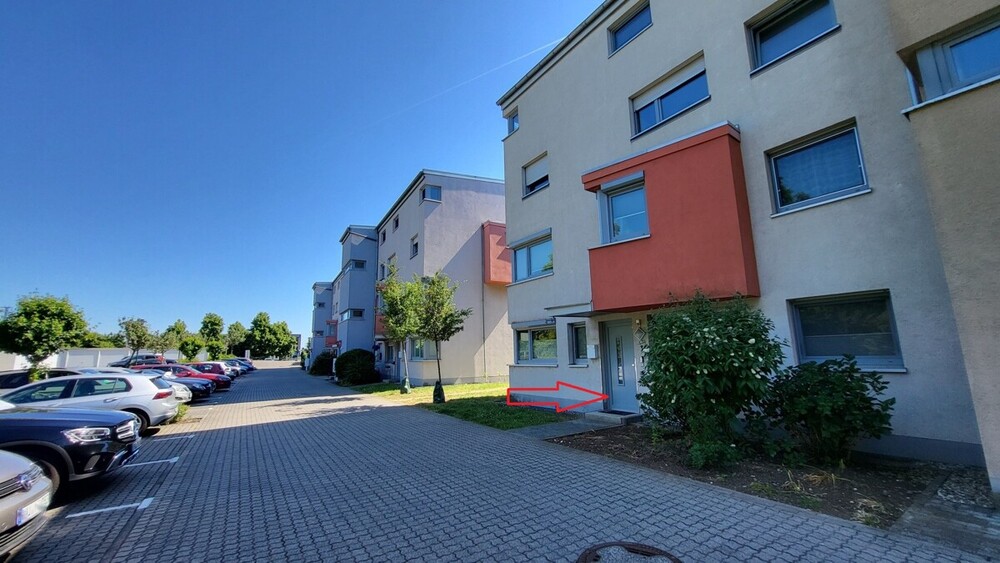 Haus Ansicht- eigener Eingang