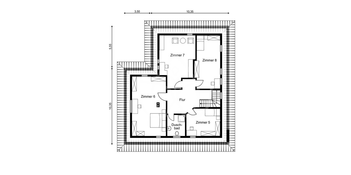 Grundriss DG