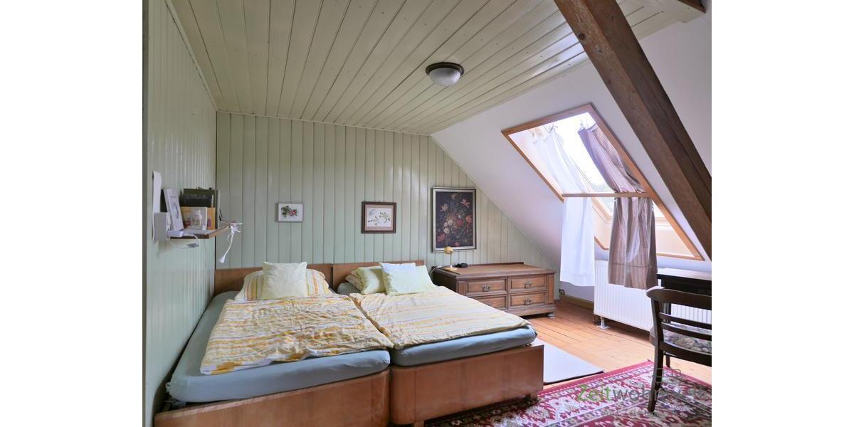 Blick ins Schlafzimmer