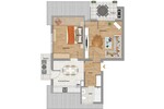 albero:) Dachgeschoss mit wenig Schrägen - Dachgeschoßwohnung Mainhausen Zellhausen | Angebot:27122824