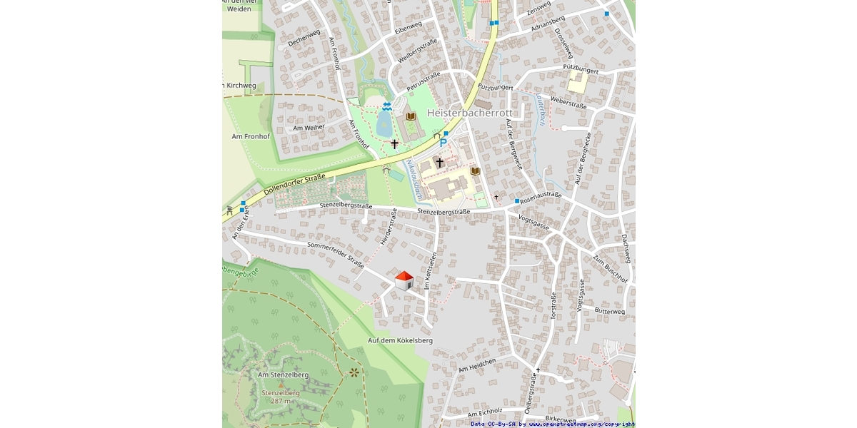 Lageplan mikro