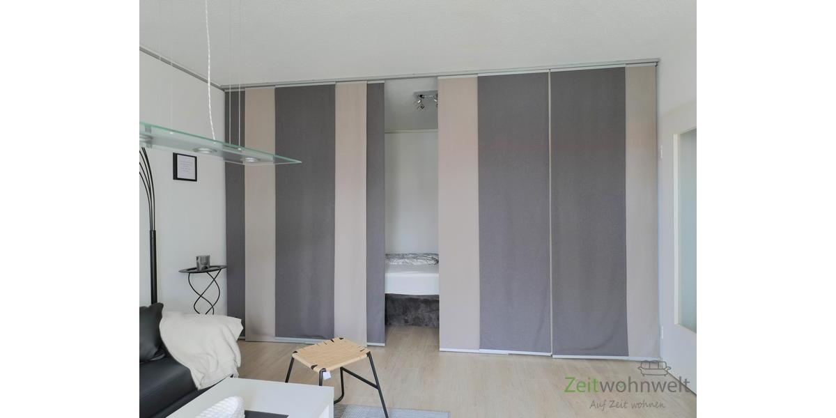 Blick zum abgetrennten Schlafbereich