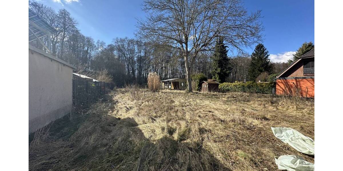 Grundstück von Osten
