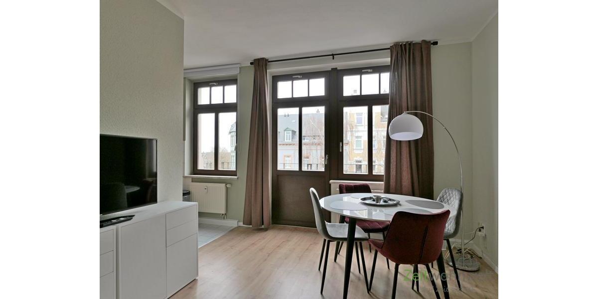 (EF0243_M) Chemnitz: Sonnenberg, geschmackvoll möblierte 2-Zimmer-Wohnung mit Aufzug und Balkon, WLAN inkl - Etagenwohnung Chemnitz Sonnenberg | Angebot:26876727