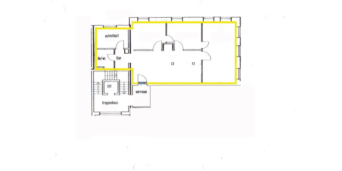 Grundriss 2_Praxis-, Büroräume (blanko)