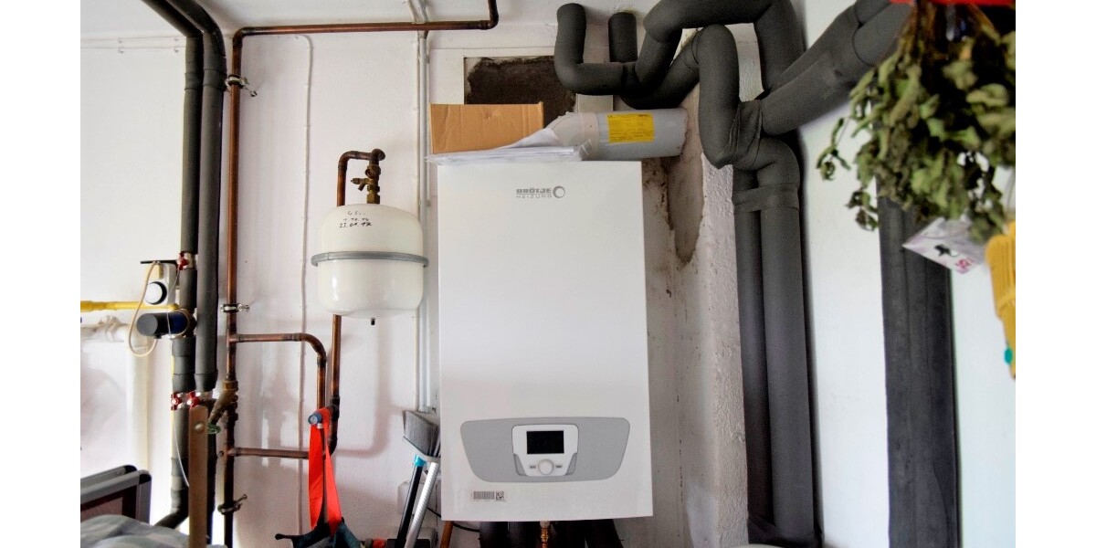 Brötje Gas-Heizung mit Brennwerttechnik im HWR