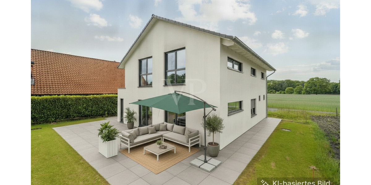 Rückansicht KI-basiertes Bild