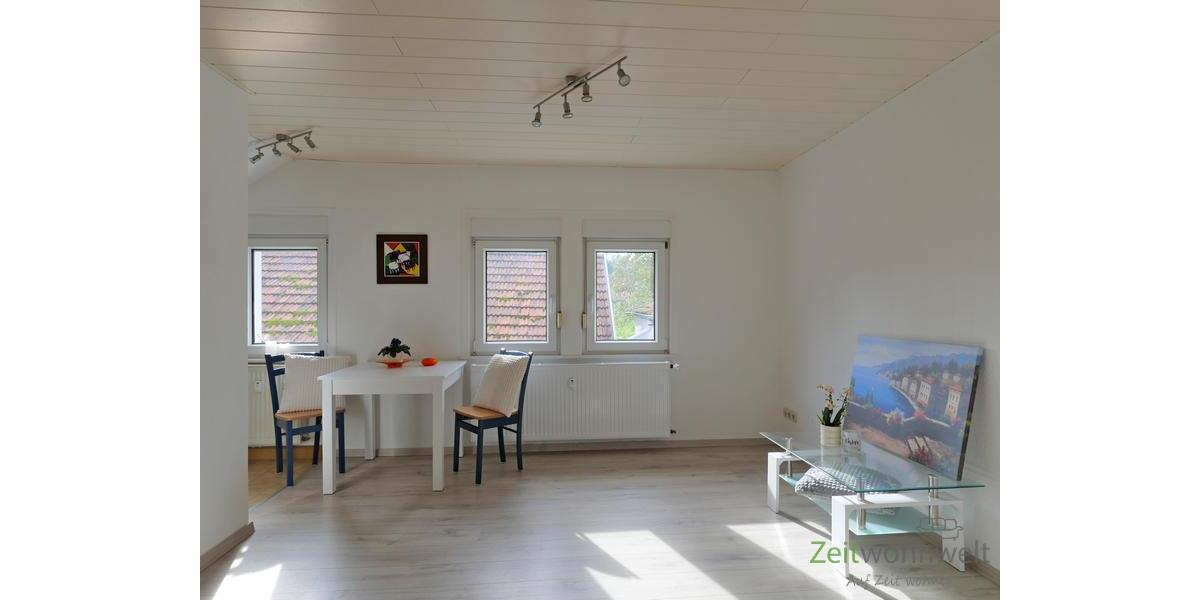 (EF1109_M) Eisenach: Gerstungen, preiswertes, neu möbliertes 2-Zimmer-Apartment mit Baĺkon im OT Förtha - Etagenwohnung Gerstungen Förtha | Angebot:23806565