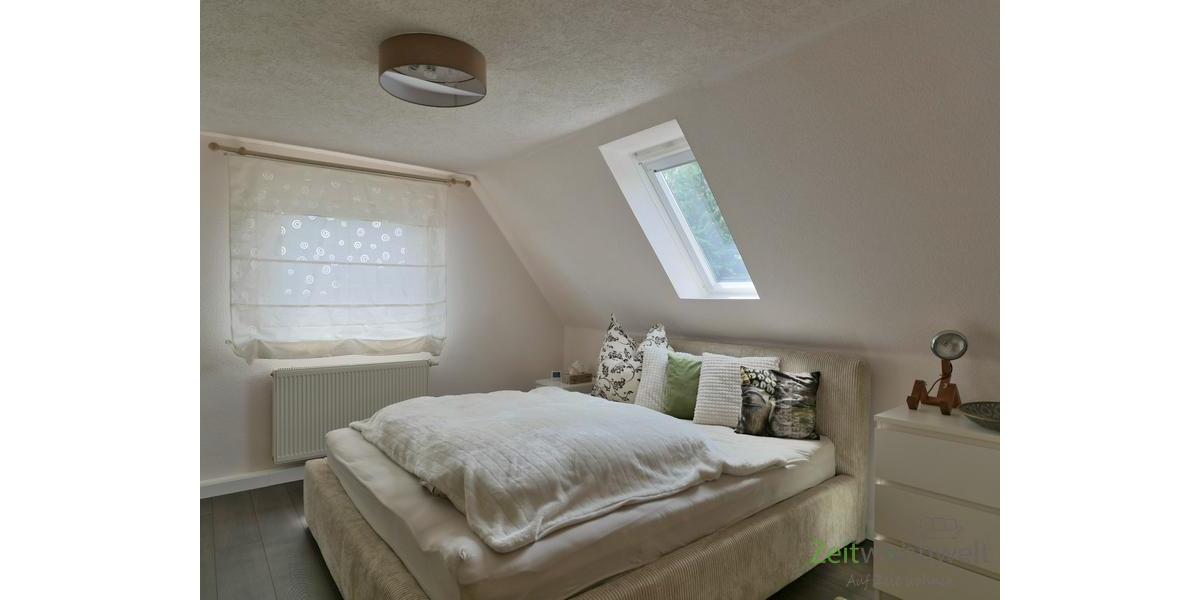 Blick ins Schlafzimmer
