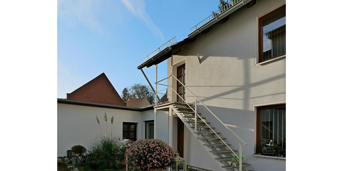 separater Eingang am Haus