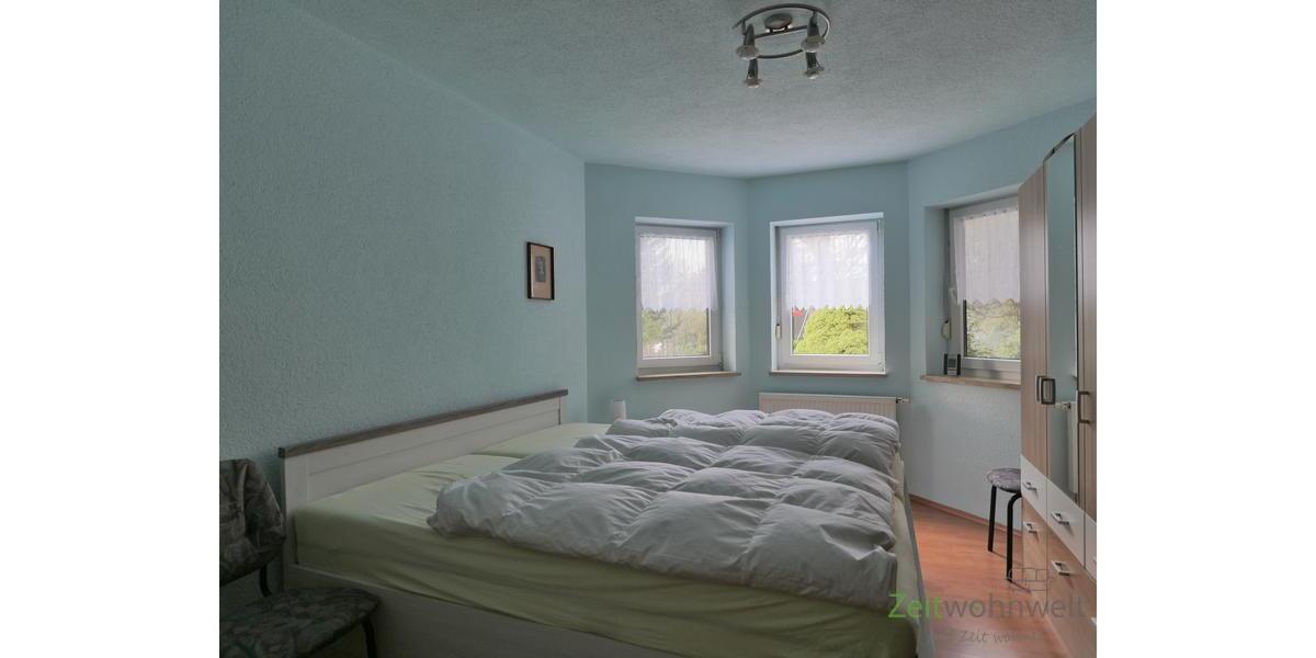 Blick ins Schlafzimmer