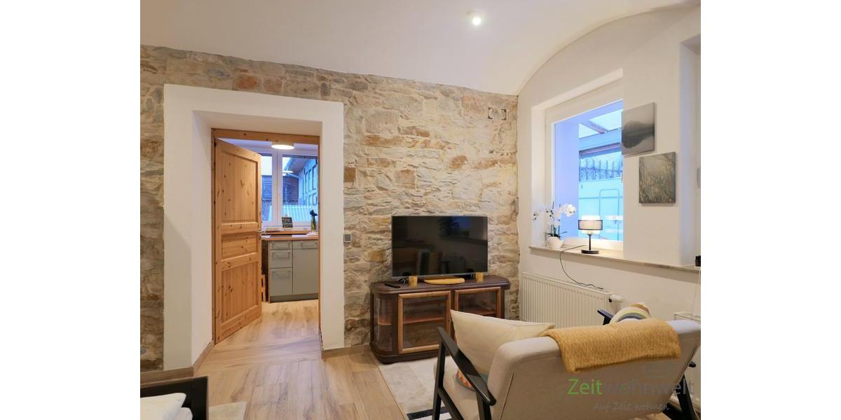 (EF1344_M) Dresden: Briesnitz, neu möbliertes Apartment im Innenhof eines historischem Hauses, Reinigungsservice - Etagenwohnung Dresden Briesnitz | Angebot:26548557