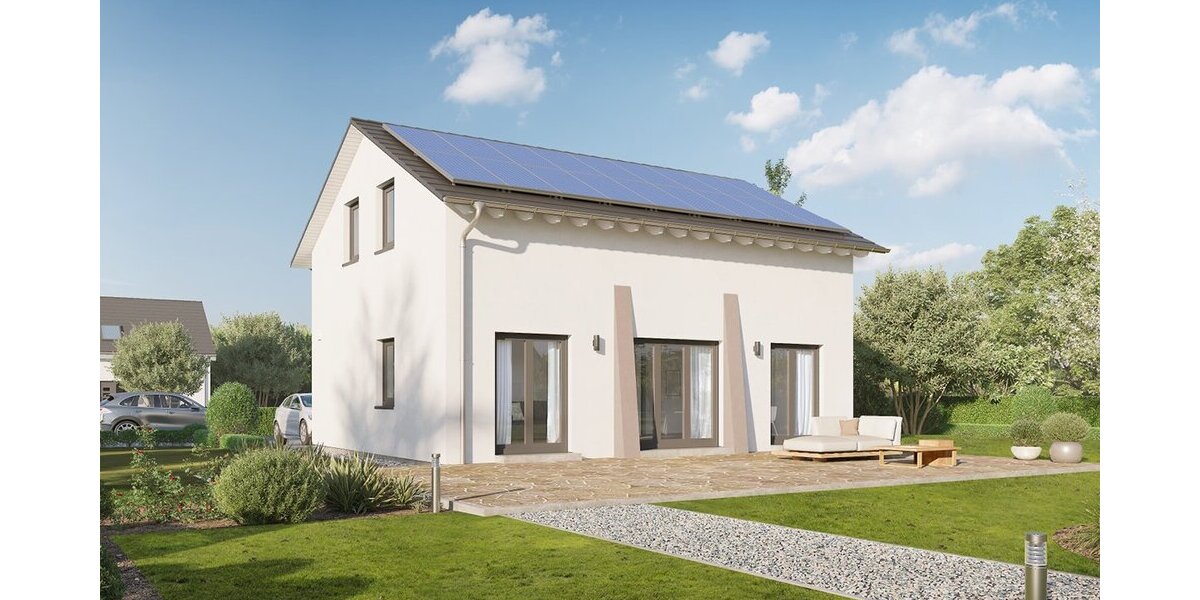 Helles Einfamilienhaus
