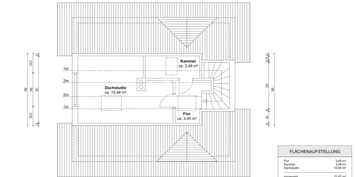Grundriss Dachgeschoss