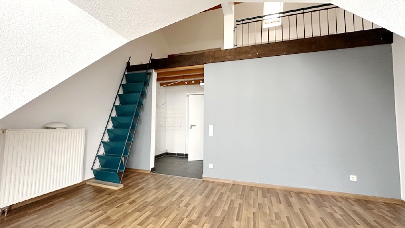 Wohnzimmer mit Empore