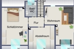Neu-Ulm: Modernisiertes Mehrfamilienhaus (DHH) mit idyllischem Garten in Donau-Nähe - Mehrfamilienhaus, Wohnhaus Neu-Ulm / Offenhausen Offenhausen | Angebot:26994809