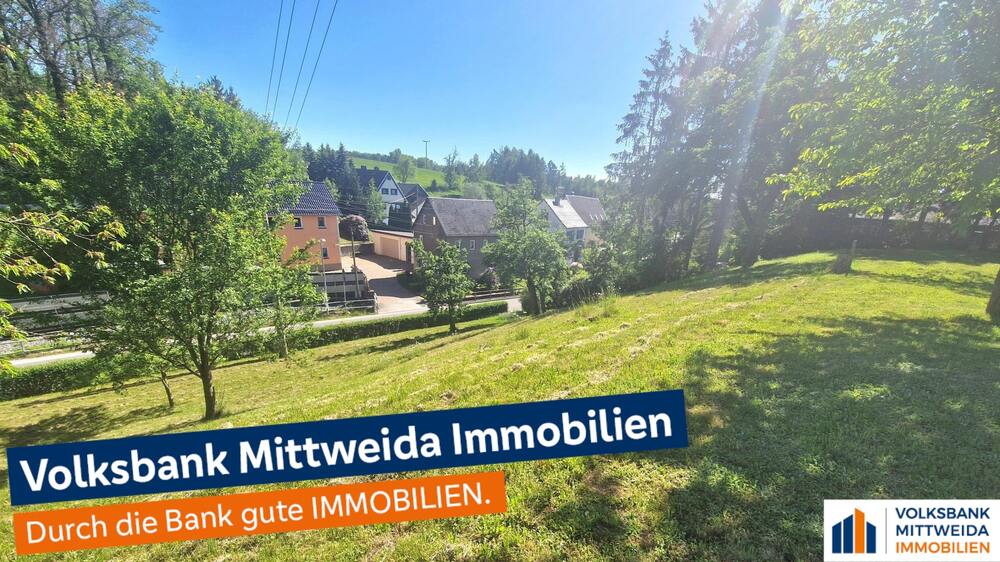Großzügiges Baugrundstück in ruhiger Südhanglage - Grundstück Lichtenau Garnsdorf | Angebot:20201273