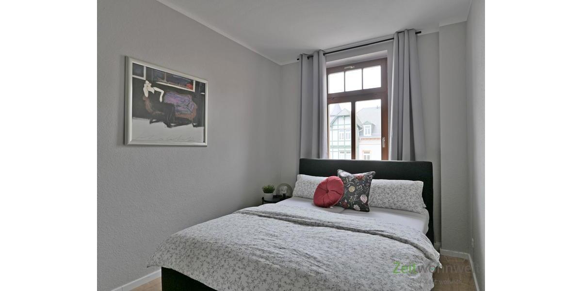 Schlafzimmer im edlen Grauton